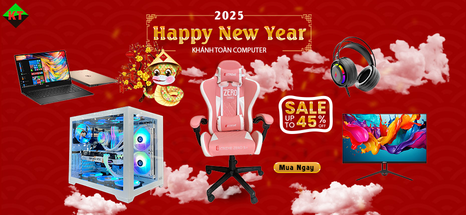 Happy New Year 2025 - Khánh Toàn computer