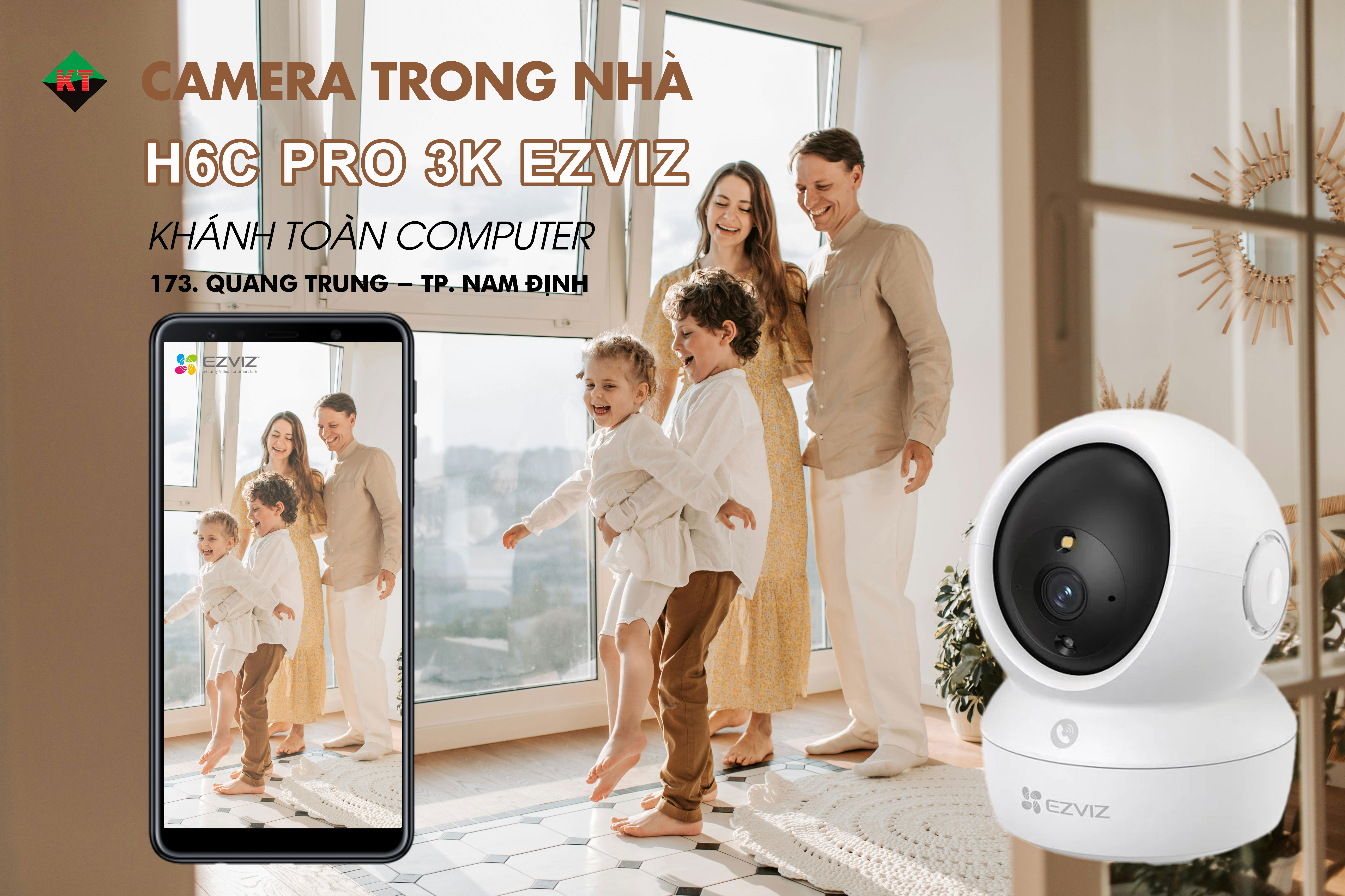 Đánh Giá Camera Ezviz H6c Pro 3K 5MP: So sánh với các dòng Camera trước đó