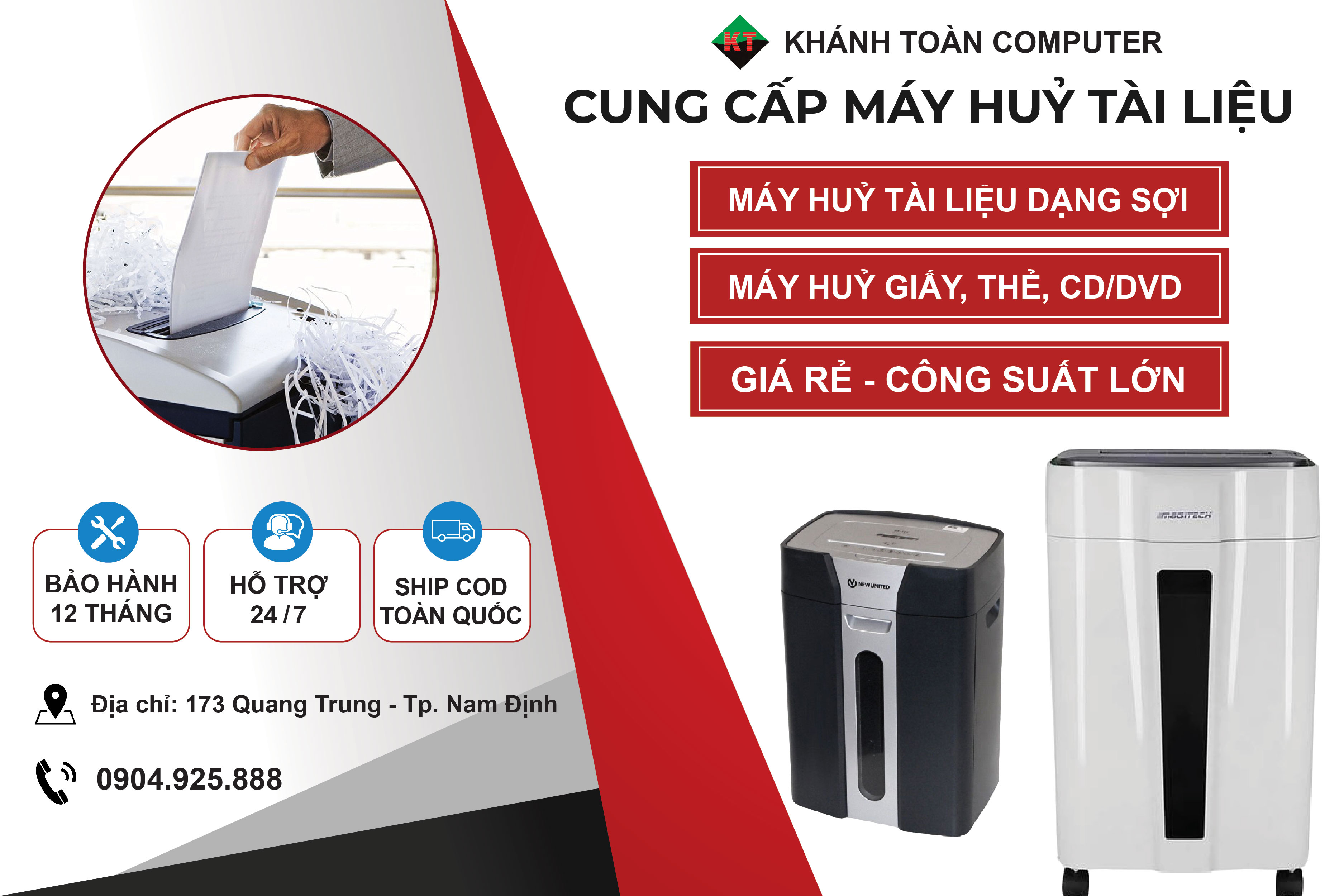 Máy Hủy Tài Liệu Nam Định: Bảo Vệ Thông Tin An Toàn và Hiệu Quả - Một số máy huỷ tài liệu thông dụng