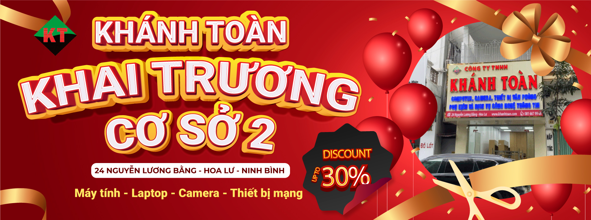 KHÁNH TOÀN KHAI TRƯƠNG CƠ SỞ 2 HOA LƯ, NINH BÌNH